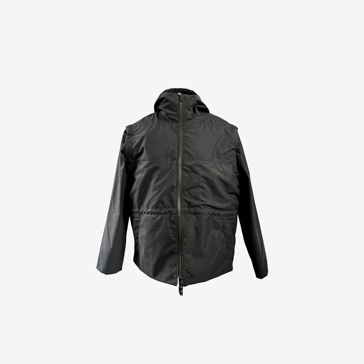 FlyOn Weekend travel jacket with detachable sleeves, side view